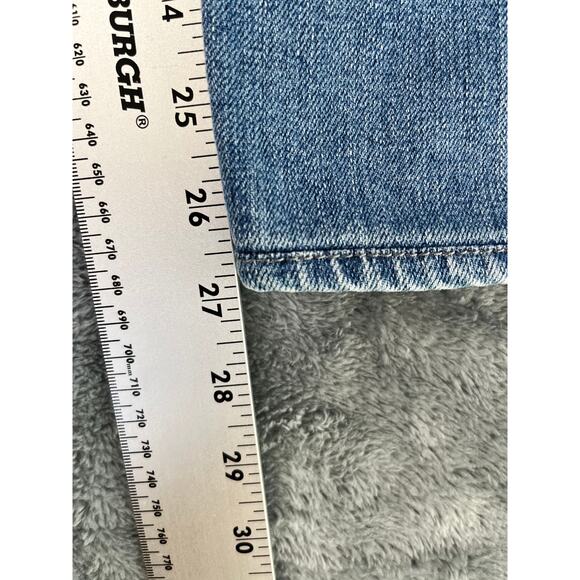 Men's AG Adriano Goldschmied Blue Denim Jeans 33x34 Medium Wash - Good Condition - Picture 11 of 12